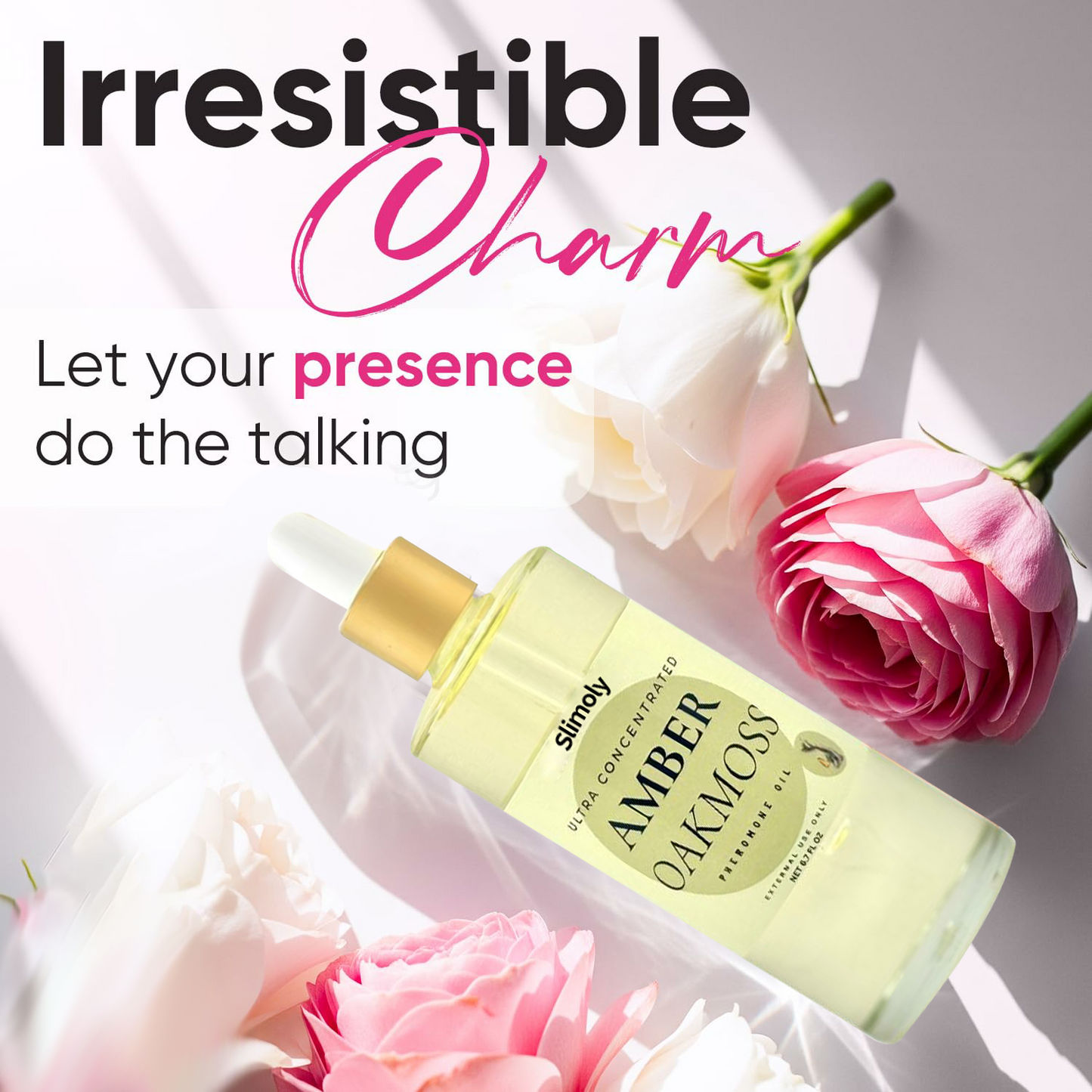 Pheromone Perfume oils - Nourishes Skin Moisture Long Lasting