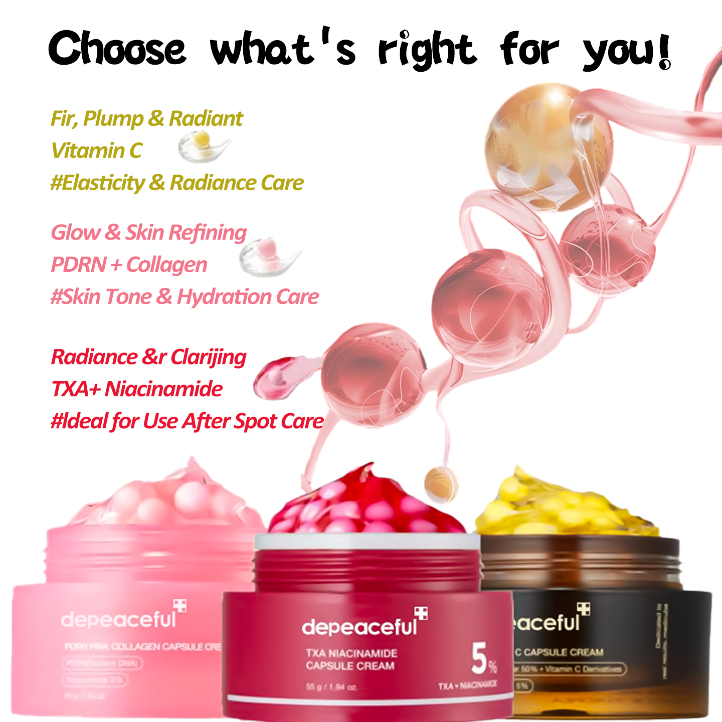 🔥🔥🔥Final 3 hours 75% OFF:🌸Mix & Match Boba Cream Set