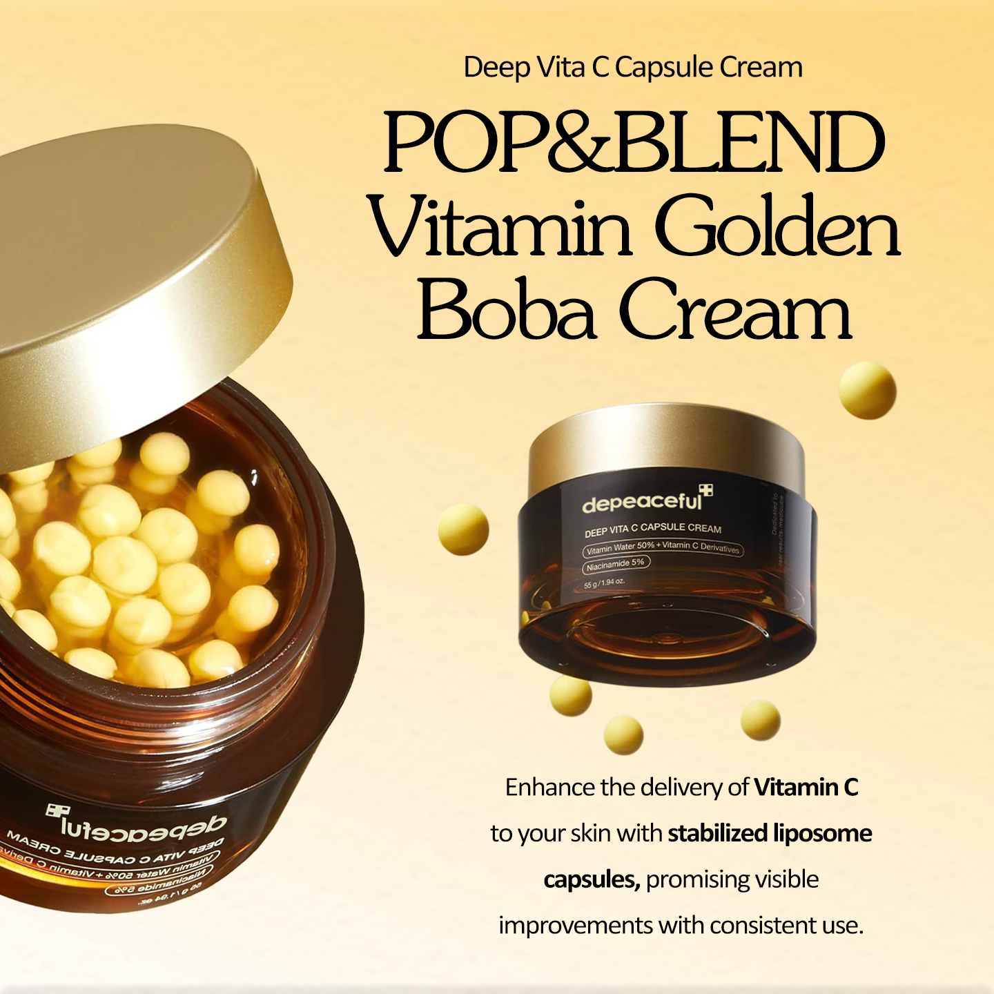 🔥🔥🔥Final 3 hours 75% OFF:🌸Mix & Match Boba Cream Set