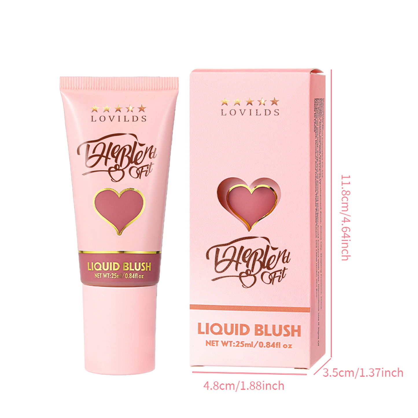 Final 3 Hours: 60%OFF🔥The Blend Of It Liquid Blush