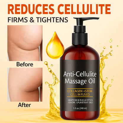 Final 3 Hours: 60%OFF🔥Naturals Cellulite Massage Oil