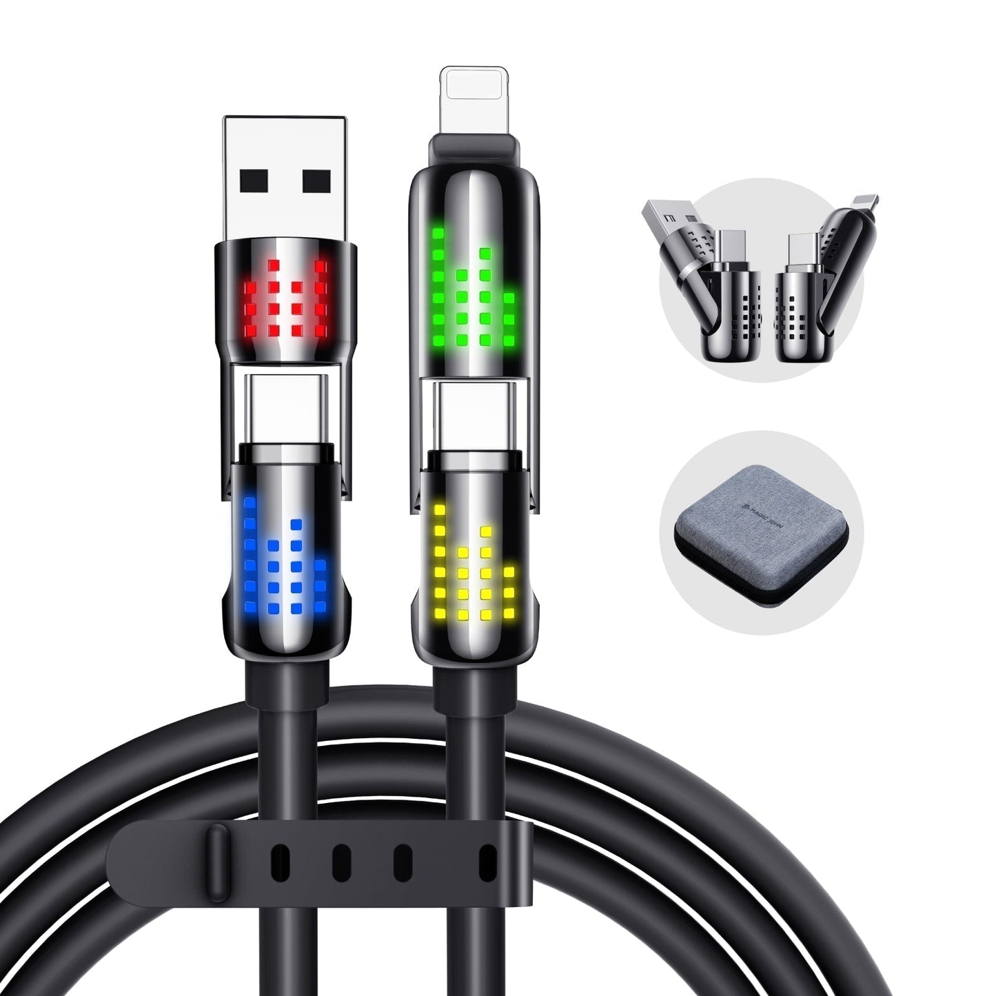 🔥Today only 50% off ⚡4-in-1 USB Charging Cable mFish fast charging