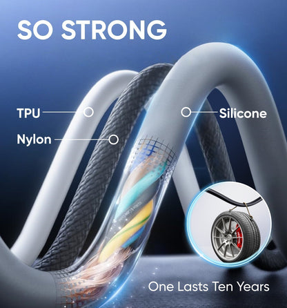 🔥Today only 50% off ⚡4-in-1 USB Charging Cable mFish fast charging