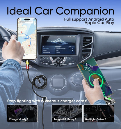 🔥Today only 50% off ⚡4-in-1 USB Charging Cable mFish fast charging
